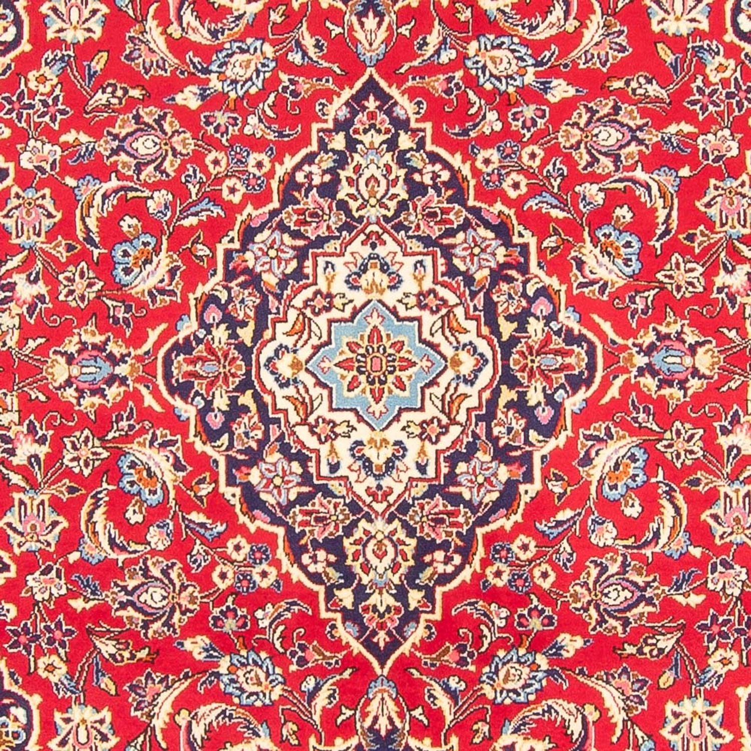 Tapis persan - Keshan - 293 x 196 cm - rouge