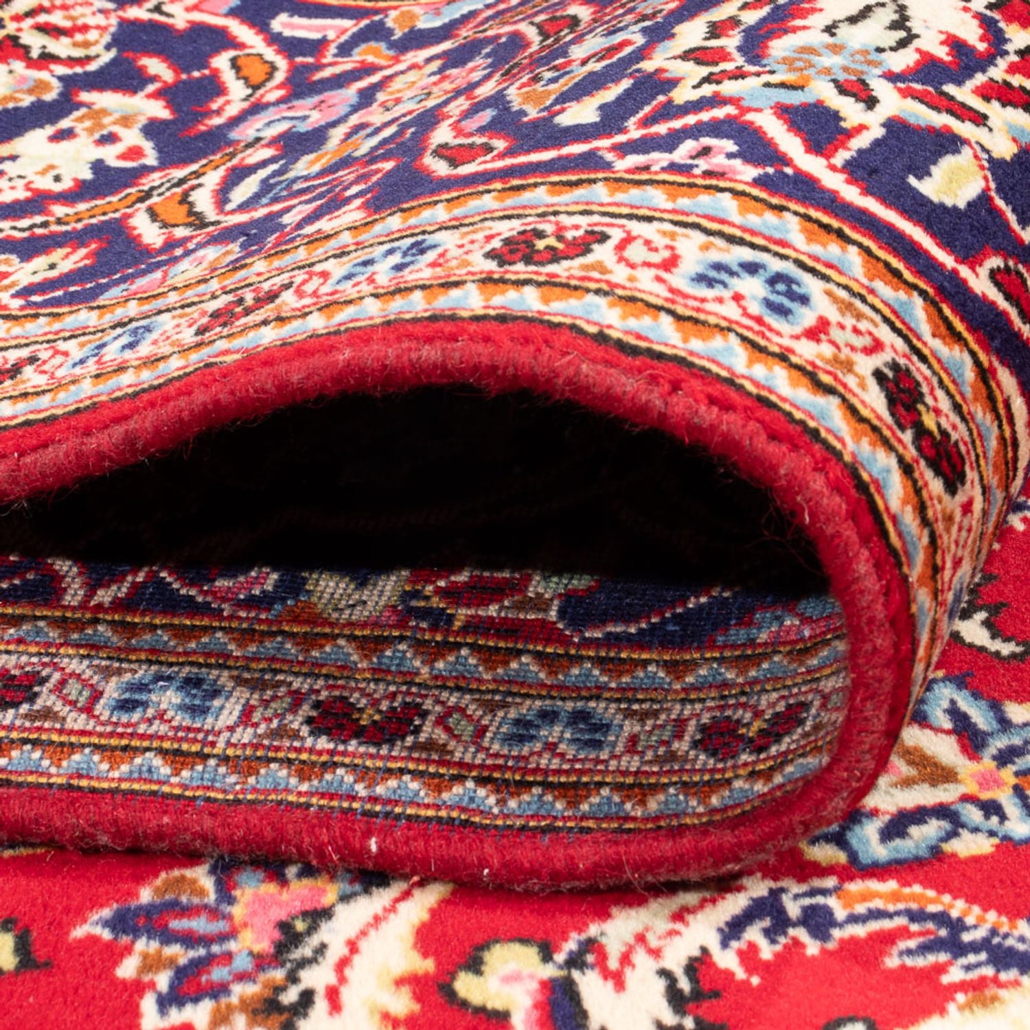 Tapis persan - Keshan - 293 x 196 cm - rouge
