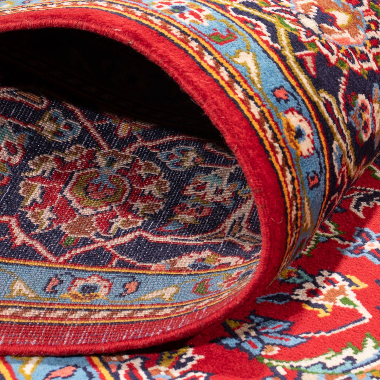 Tapis persan - Keshan - 302 x 190 cm - rouge