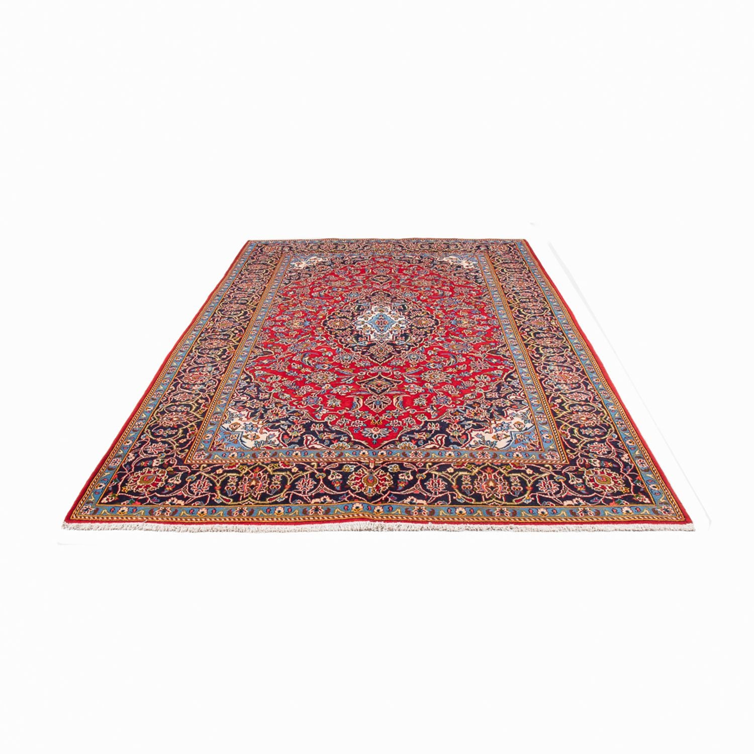 Tapis persan - Keshan - 302 x 190 cm - rouge