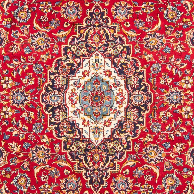 Tapis persan - Keshan - 284 x 202 cm - rouge