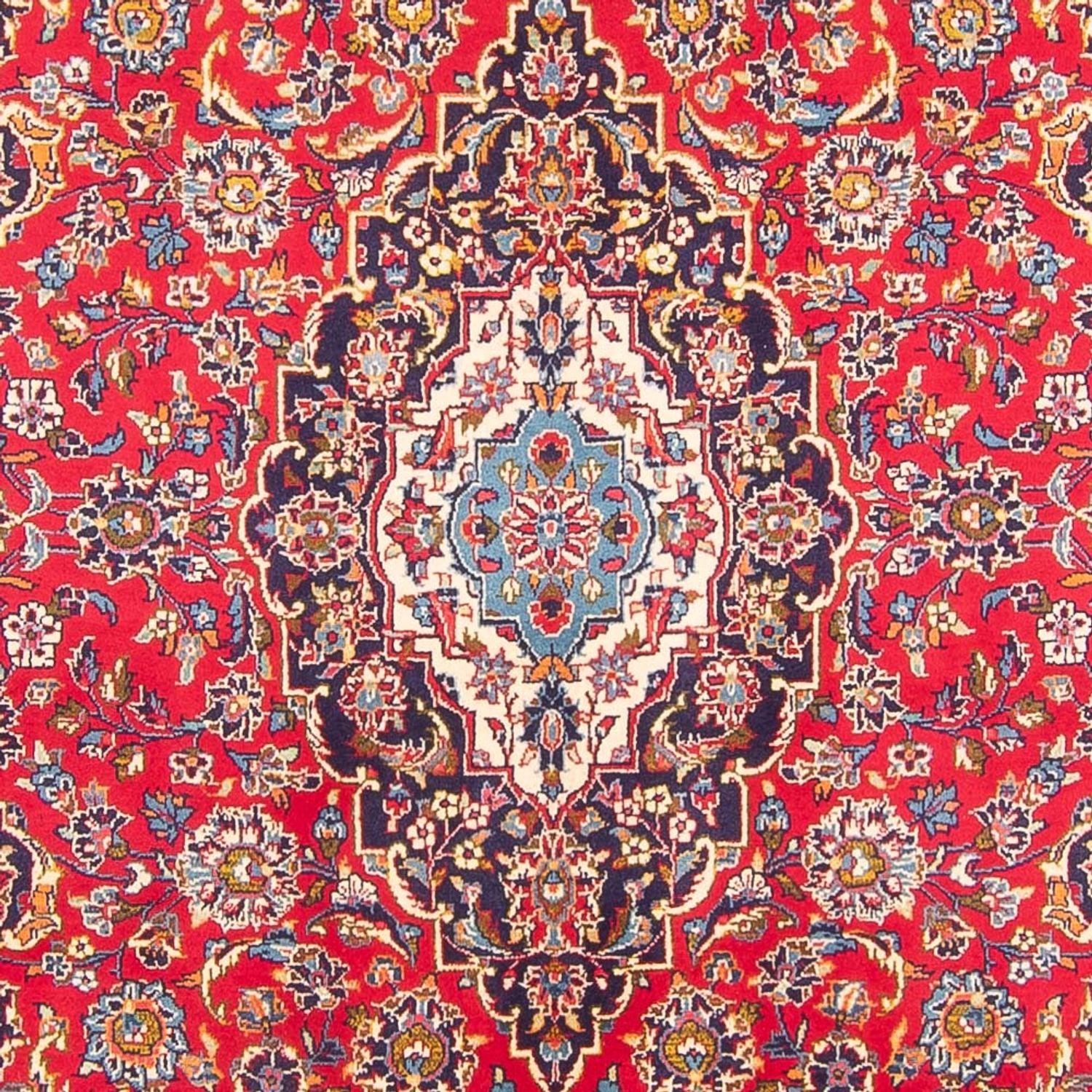 Tapis persan - Keshan - 297 x 194 cm - rouge
