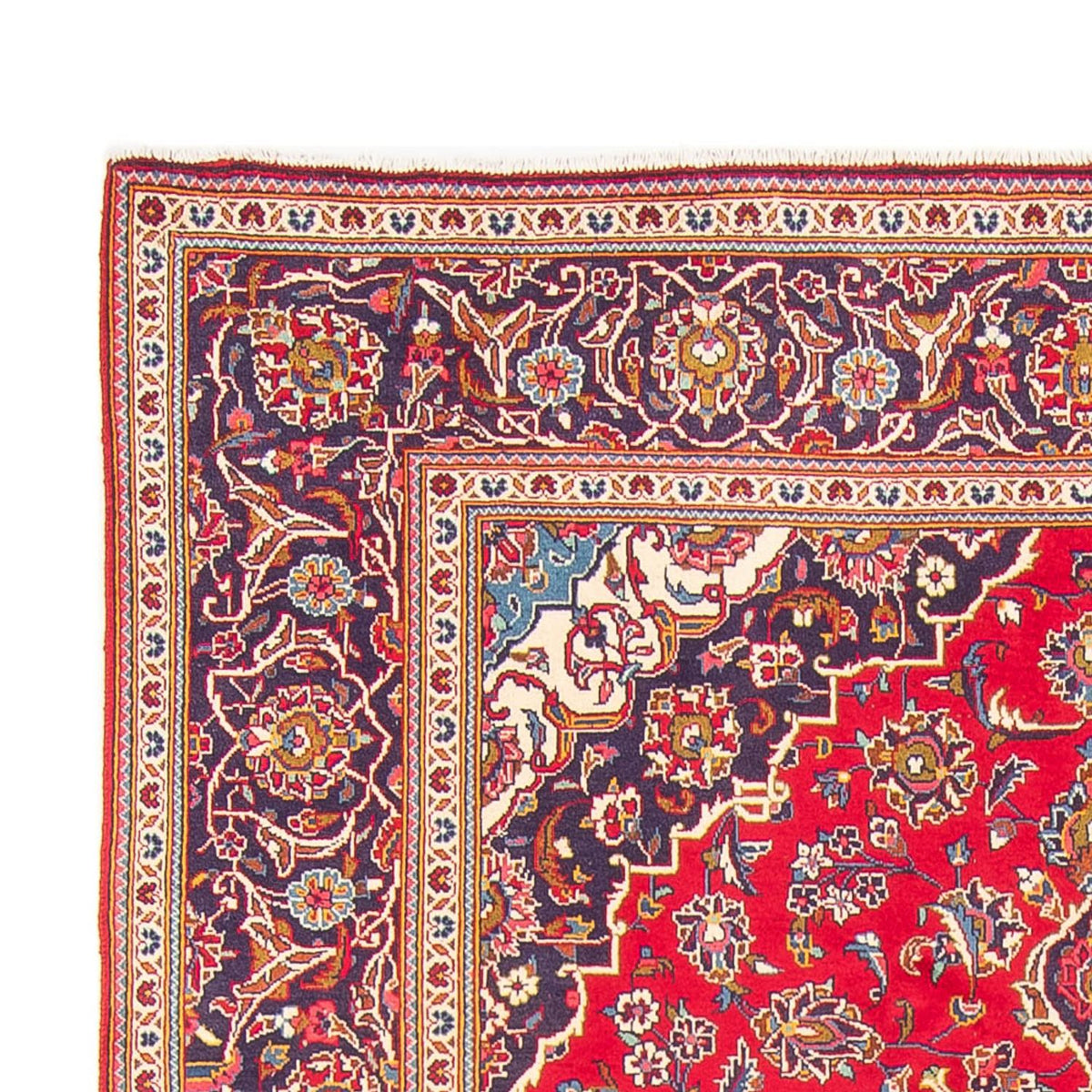 Tapis persan - Keshan - 295 x 196 cm - rouge