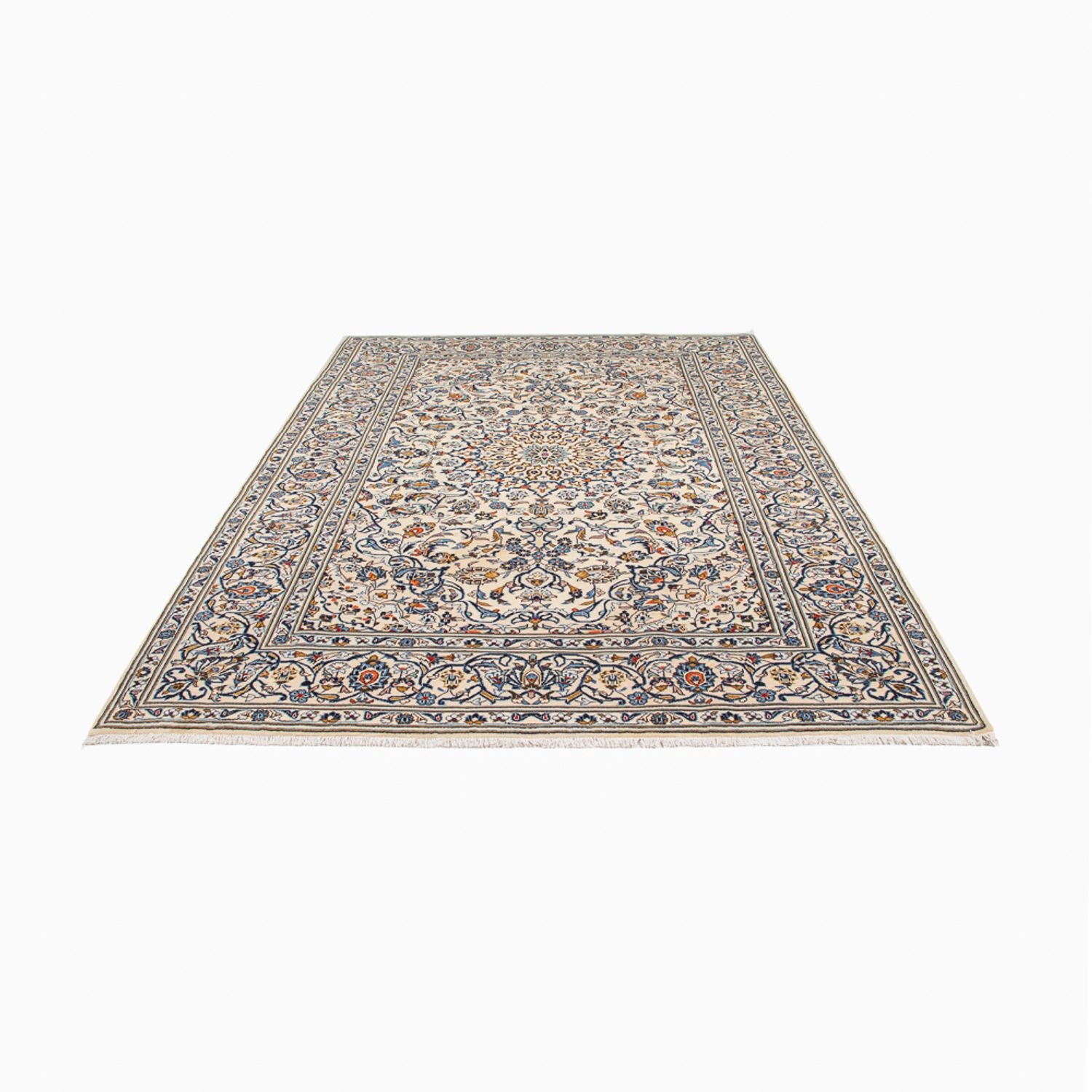 Tapis persan - Keshan - 290 x 200 cm - beige
