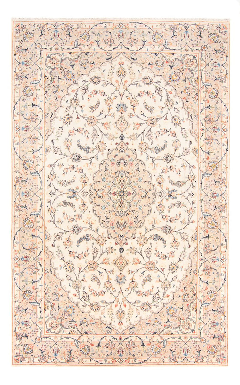 Tapis persan - Keshan - 296 x 196 cm - crème