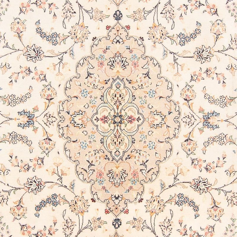 Tapis persan - Keshan - 296 x 196 cm - crème