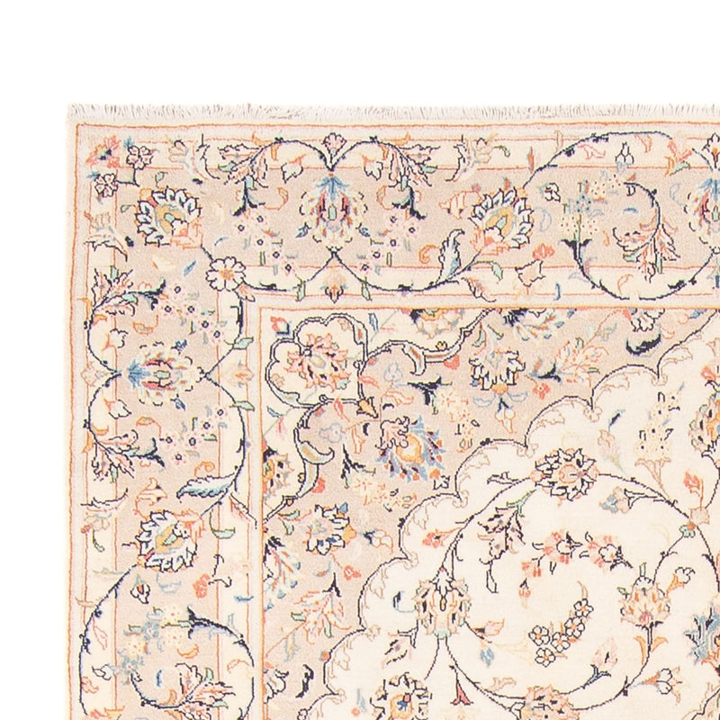 Tapis persan - Keshan - 296 x 196 cm - crème