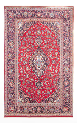 Tapis persan - Keshan - 295 x 197 cm - rouge