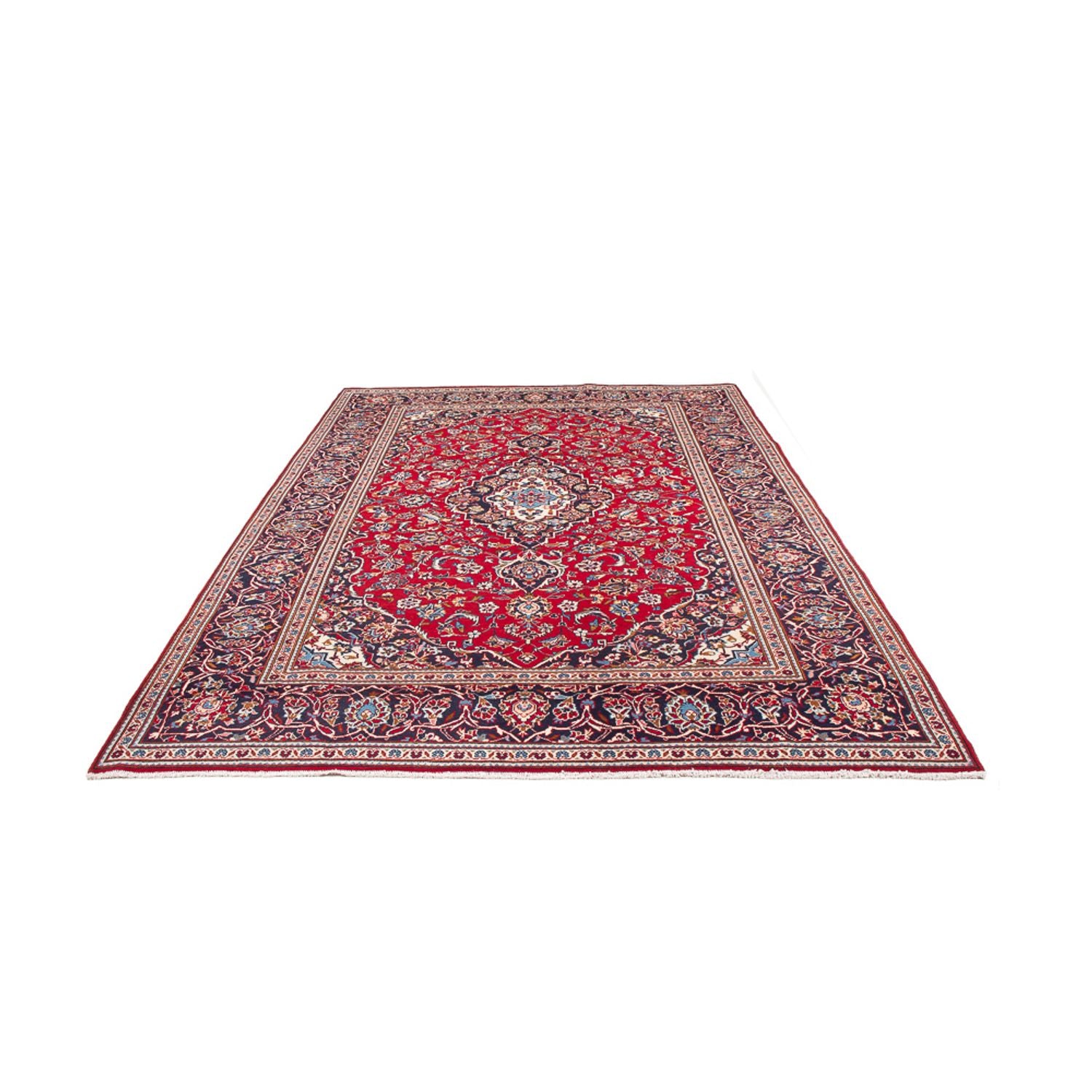 Tapis persan - Keshan - 295 x 197 cm - rouge