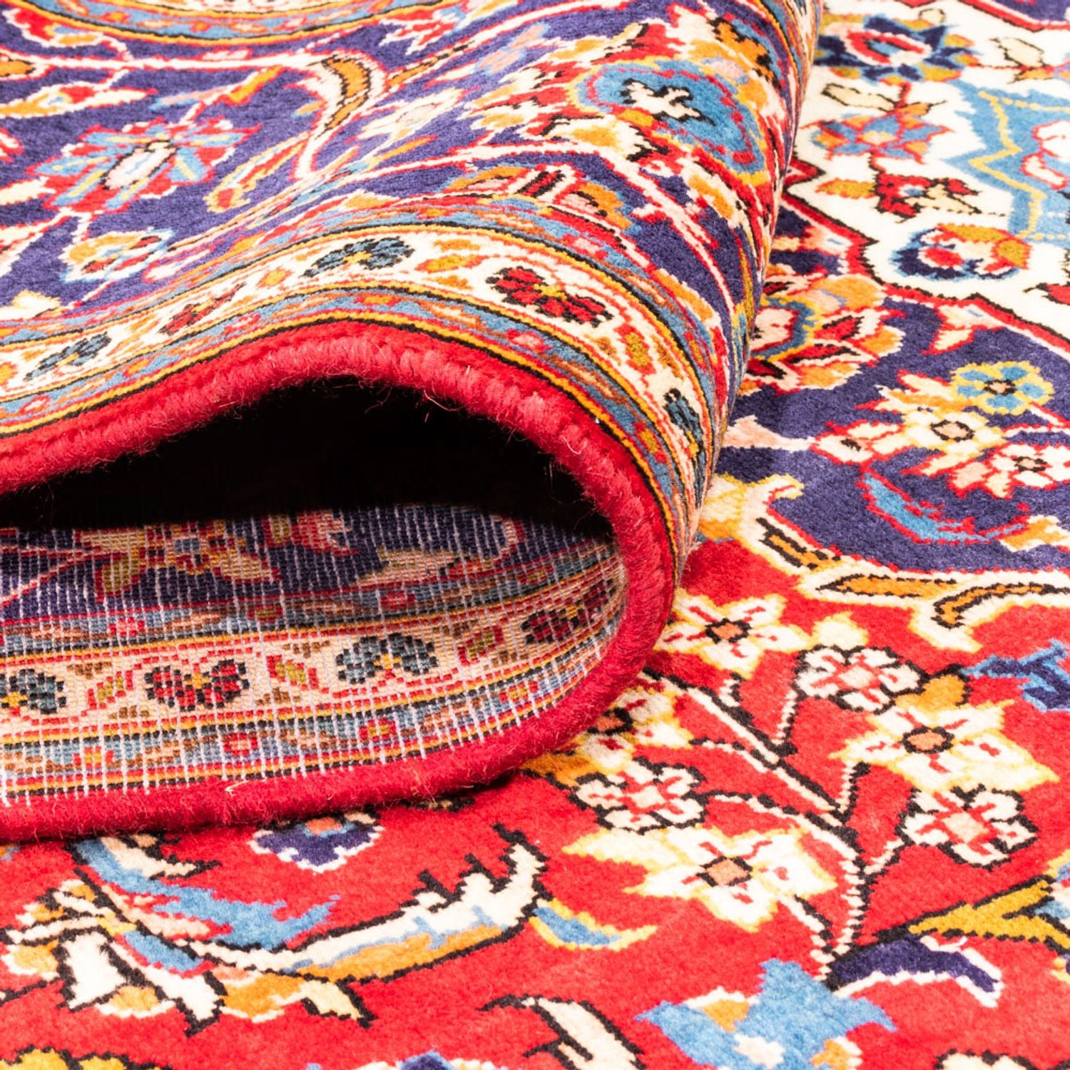 Tapis persan - Keshan - 303 x 192 cm - rouge