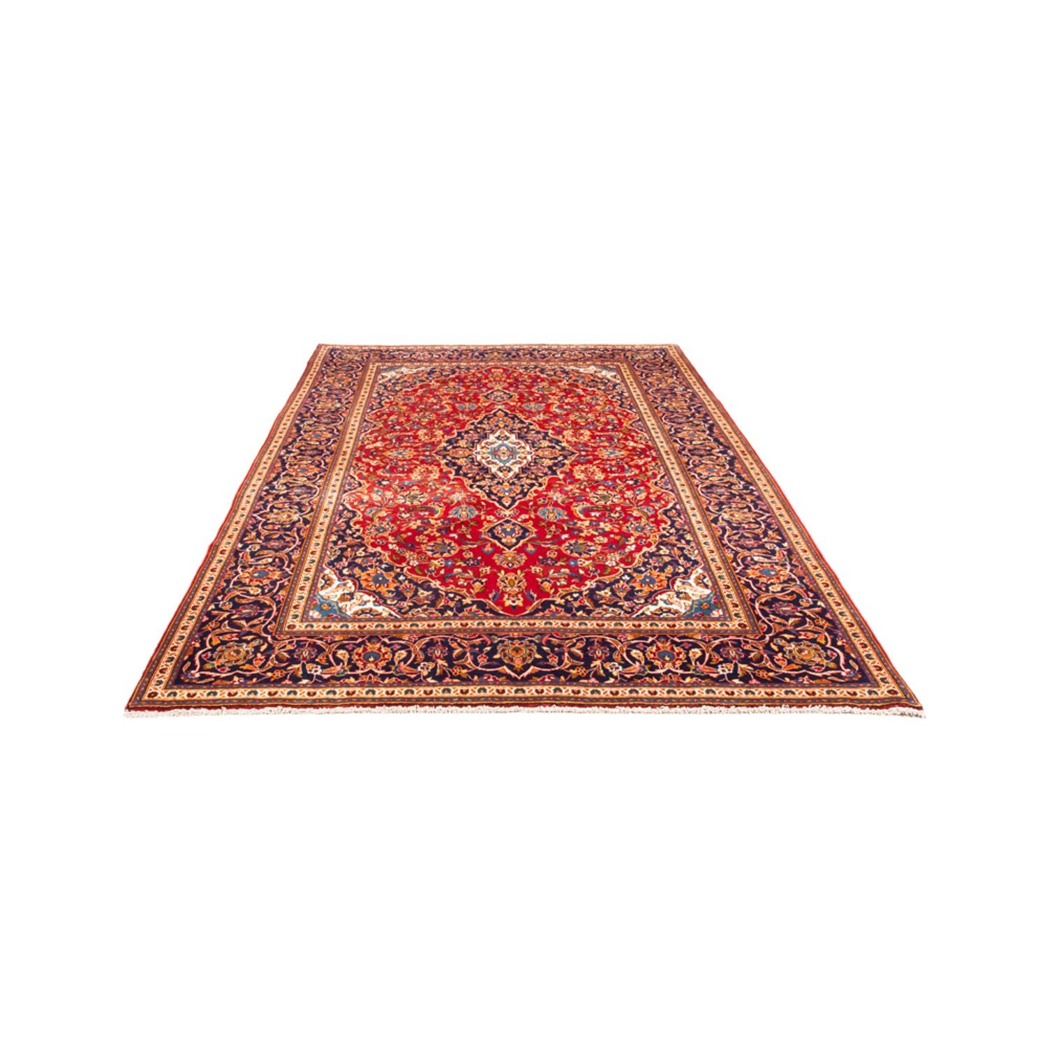 Tapis persan - Keshan - 303 x 192 cm - rouge