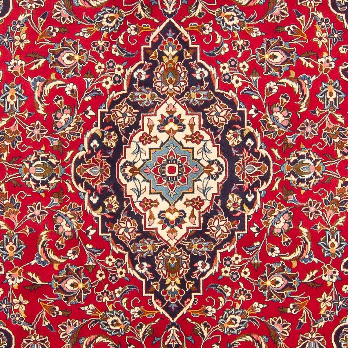 Tapis persan - Keshan - 288 x 202 cm - rouge