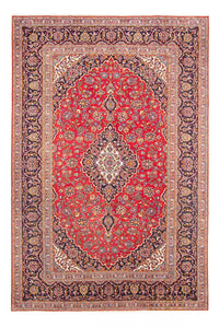 Tapis persan - Keshan - 295 x 198 cm - rouge