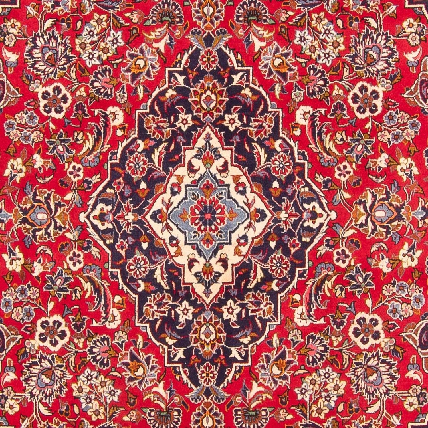Tapis persan - Keshan - 298 x 196 cm - rouge
