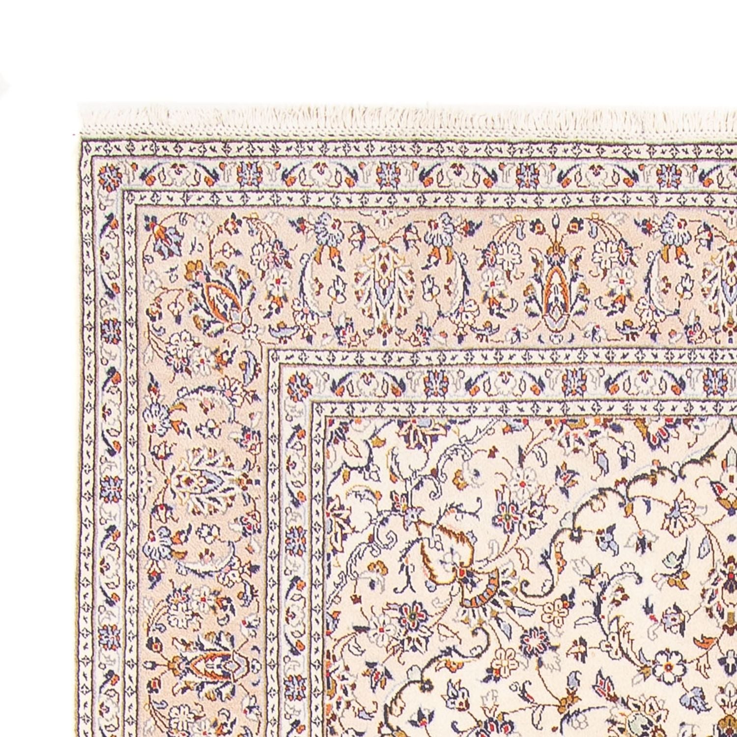 Tapis persan - Keshan - 302 x 194 cm - crème