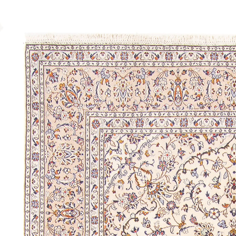 Tapis persan - Keshan - 302 x 194 cm - crème