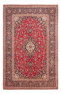 Tapis persan - Keshan - 293 x 200 cm - rouge