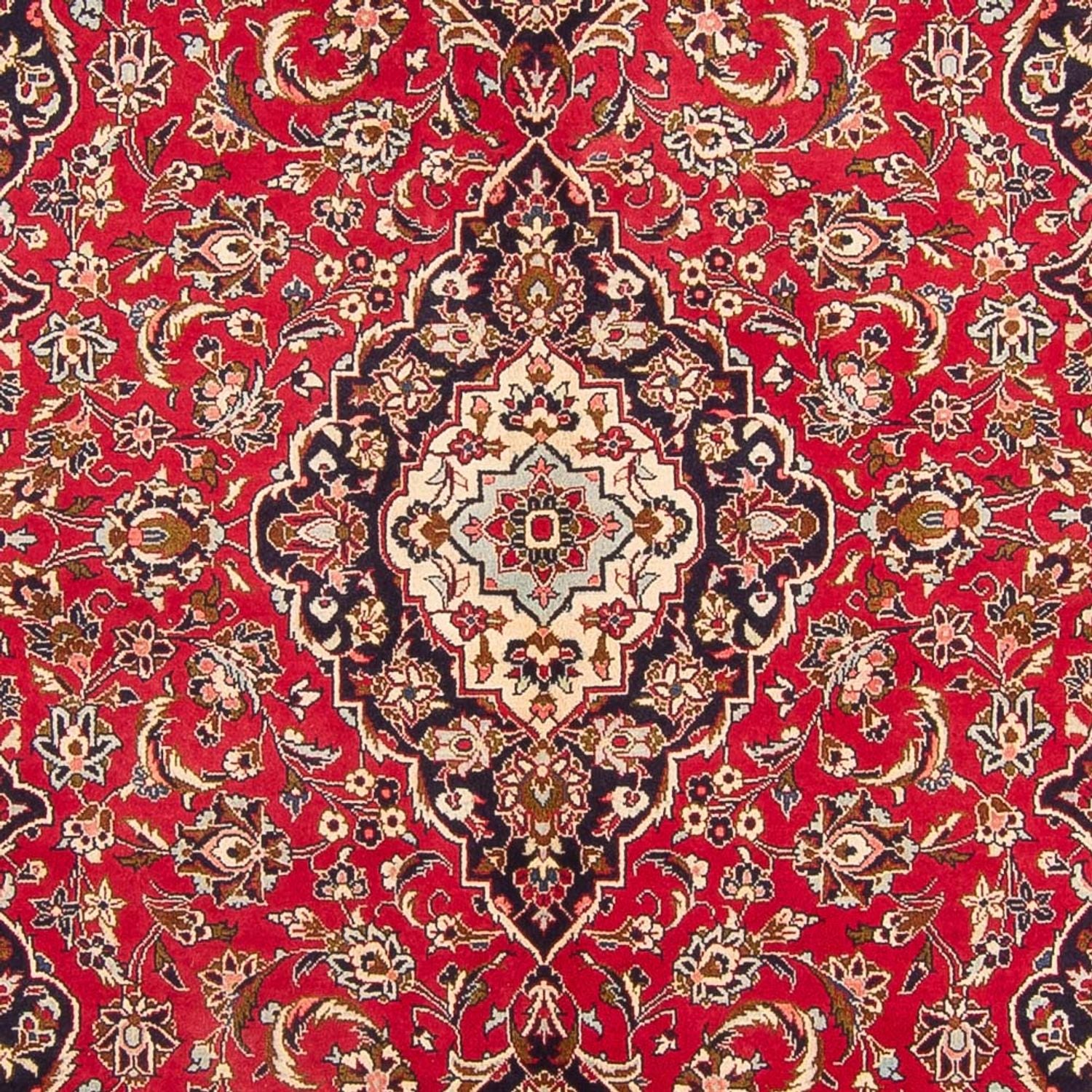 Tapis persan - Keshan - 293 x 200 cm - rouge