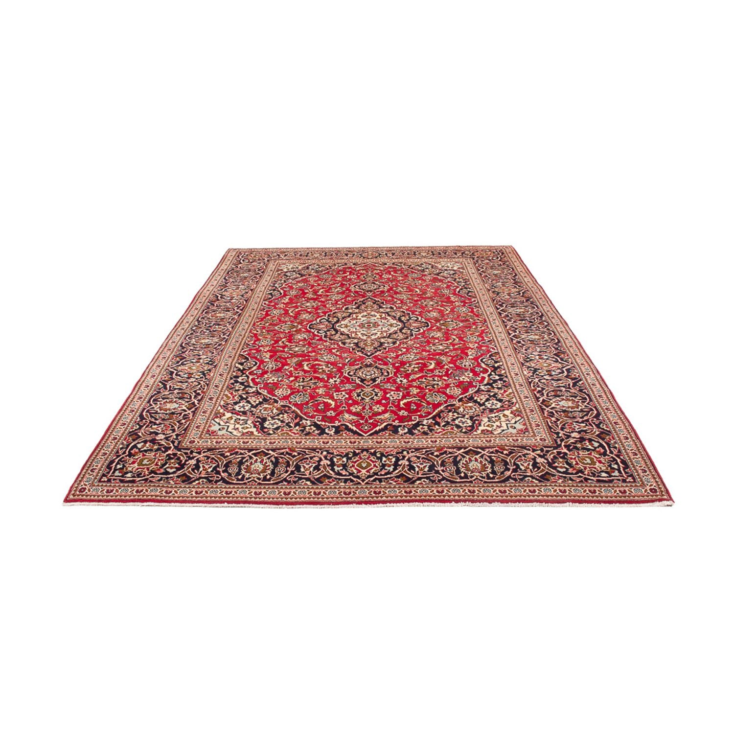 Tapis persan - Keshan - 293 x 200 cm - rouge