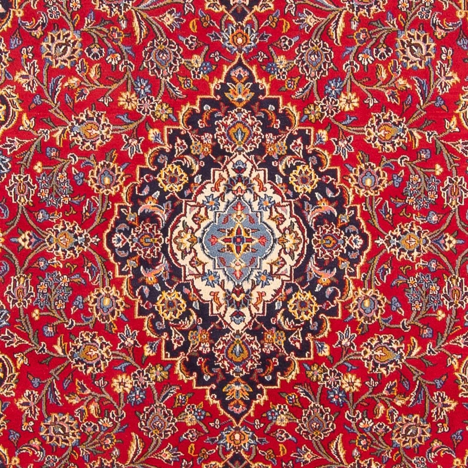 Tapis persan - Keshan - 293 x 200 cm - rouge