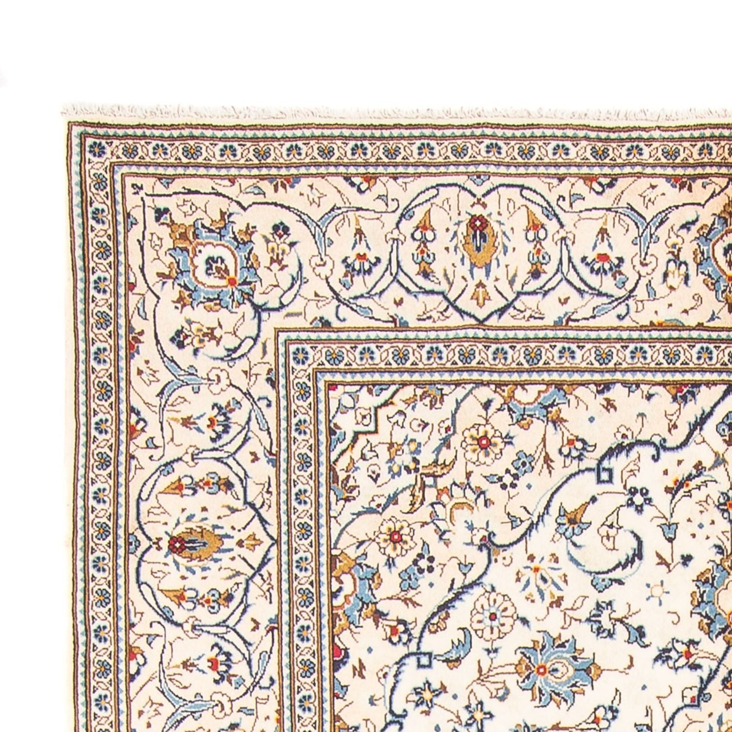 Tapis persan - Keshan - 300 x 196 cm - crème