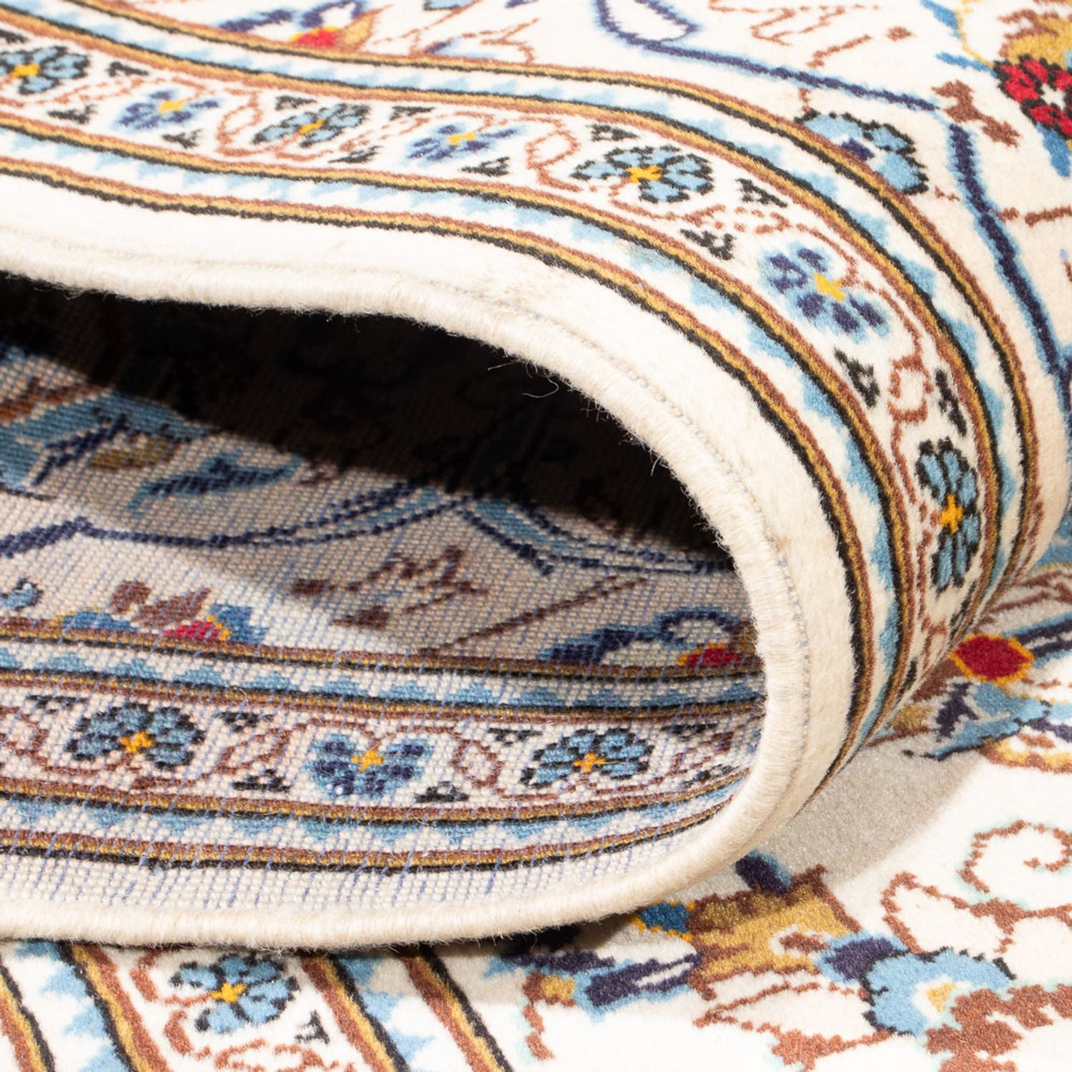 Tapis persan - Keshan - 300 x 196 cm - crème