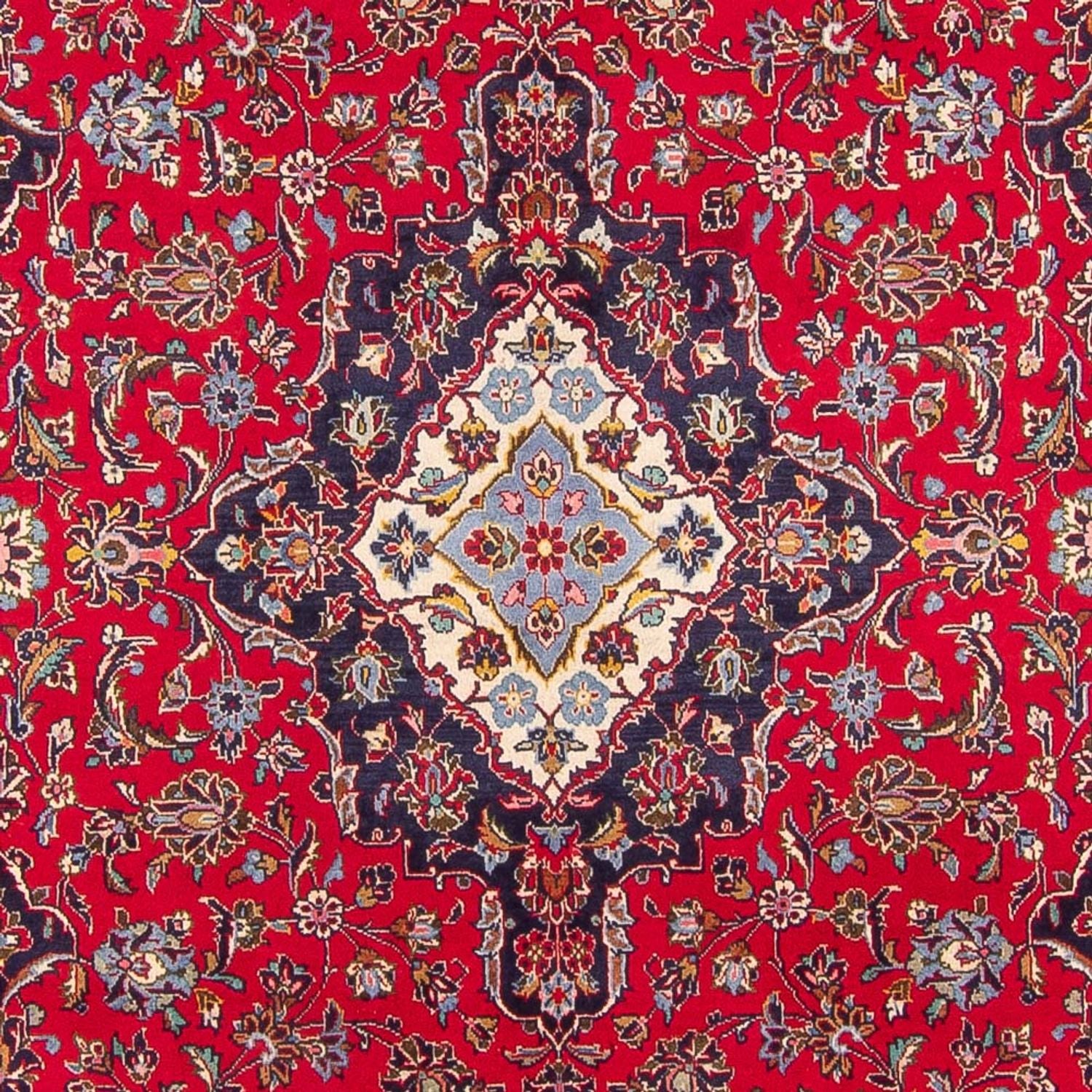 Tapis persan - Keshan - 298 x 198 cm - rouge