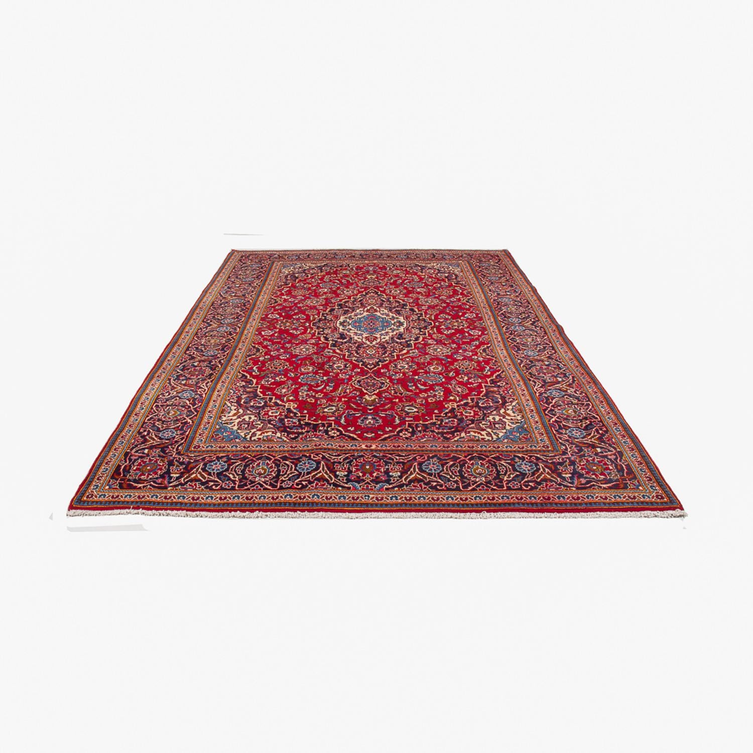 Tapis persan - Keshan - 300 x 197 cm - rouge