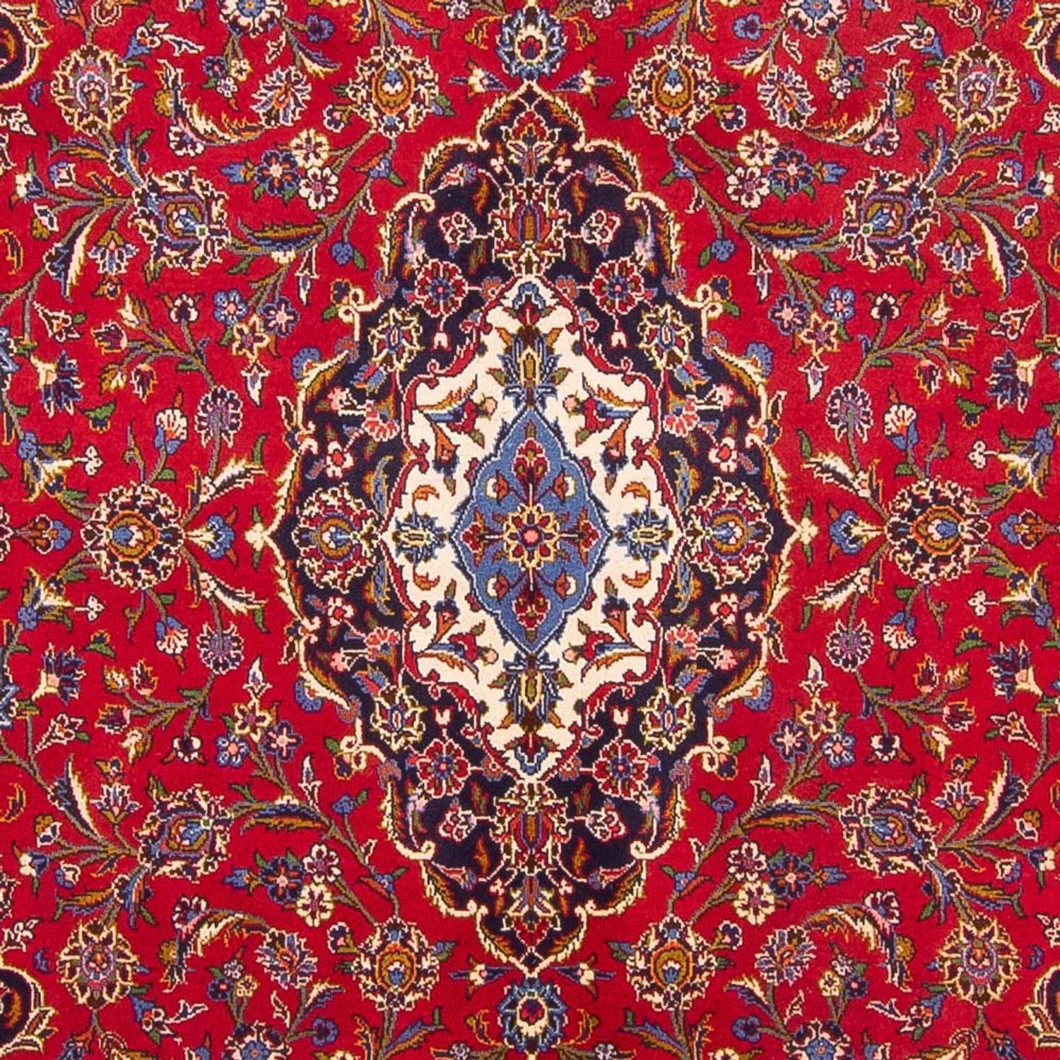 Tapis persan - Keshan - 293 x 202 cm - rouge