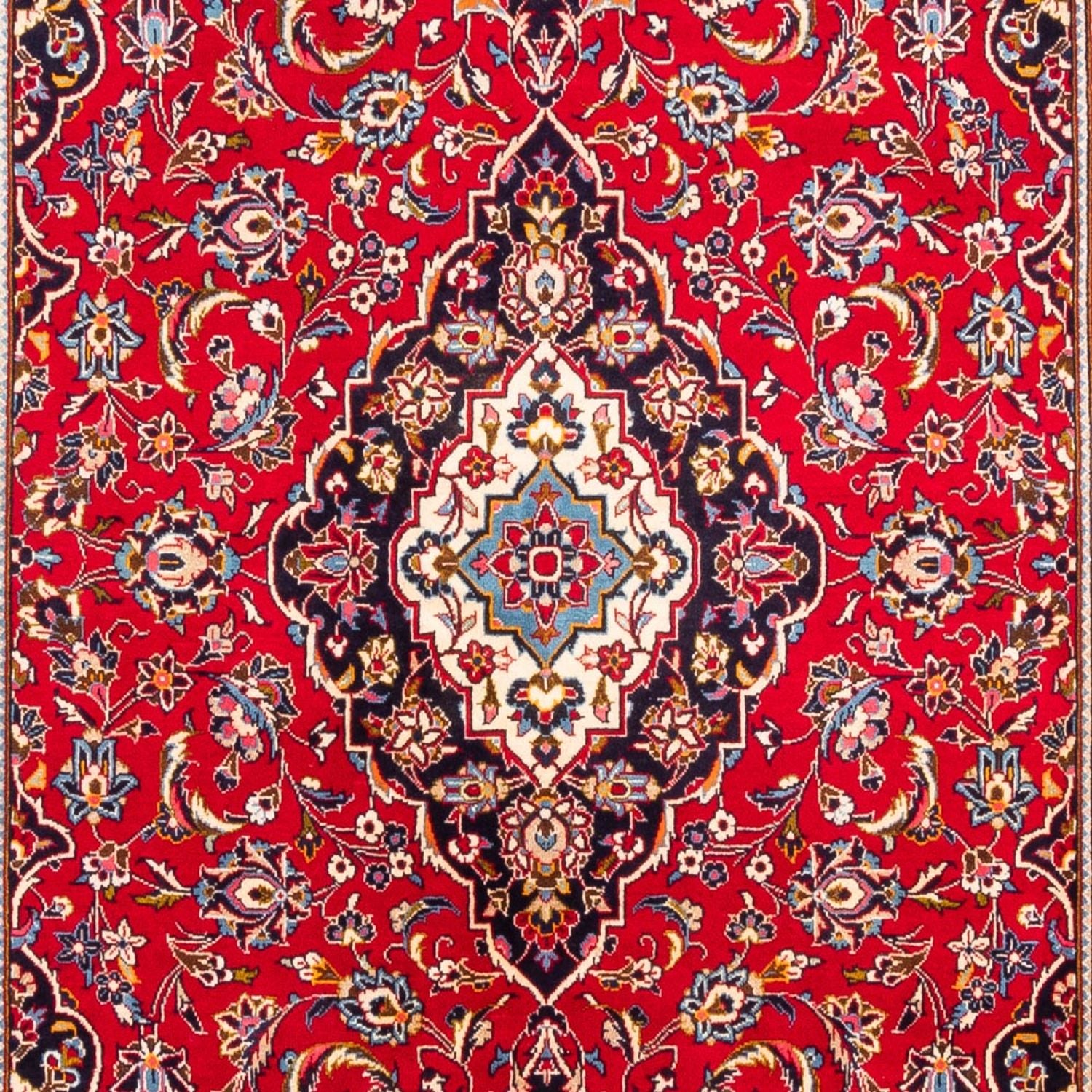 Tapis persan - Keshan - 297 x 200 cm - rouge