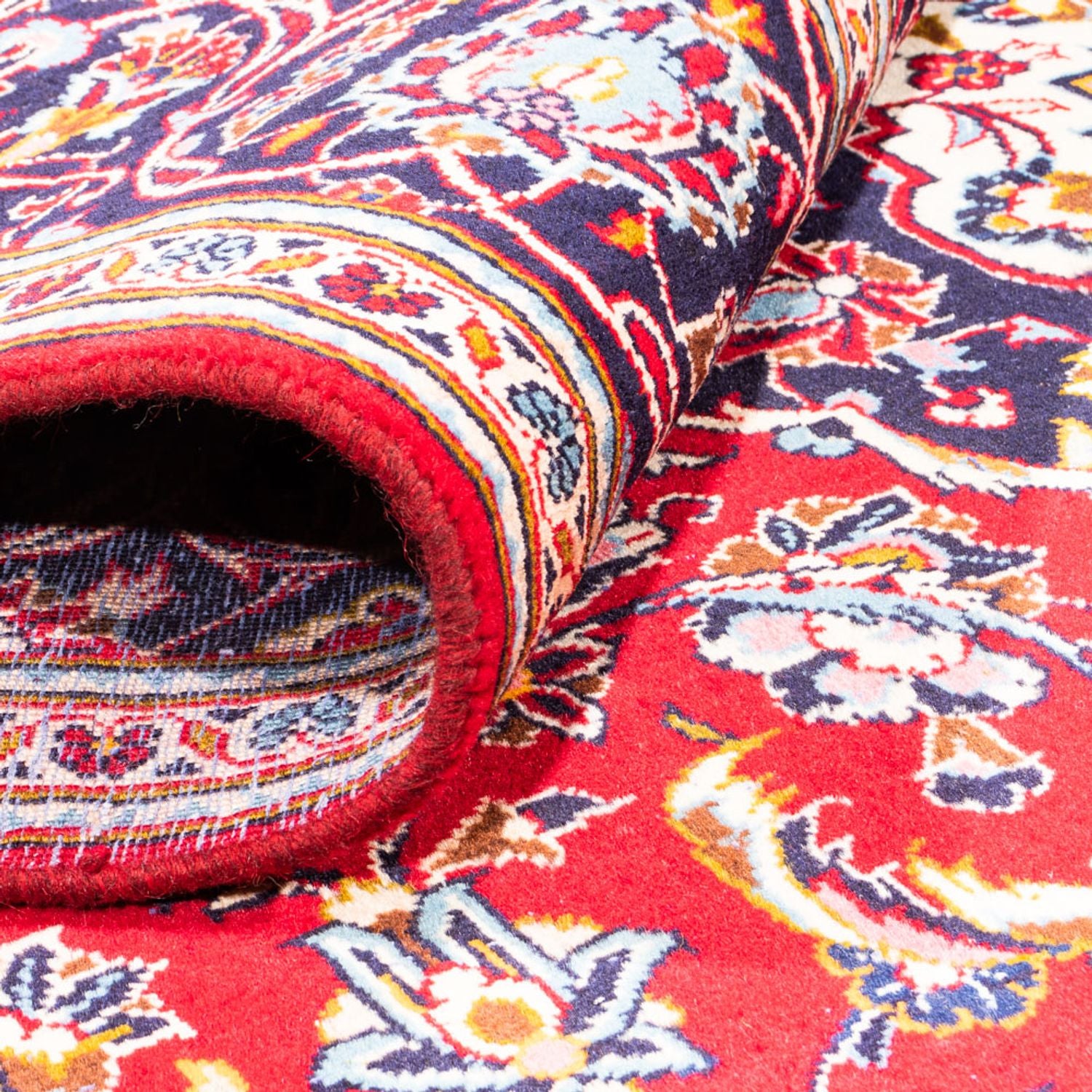 Tapis persan - Keshan - 297 x 200 cm - rouge