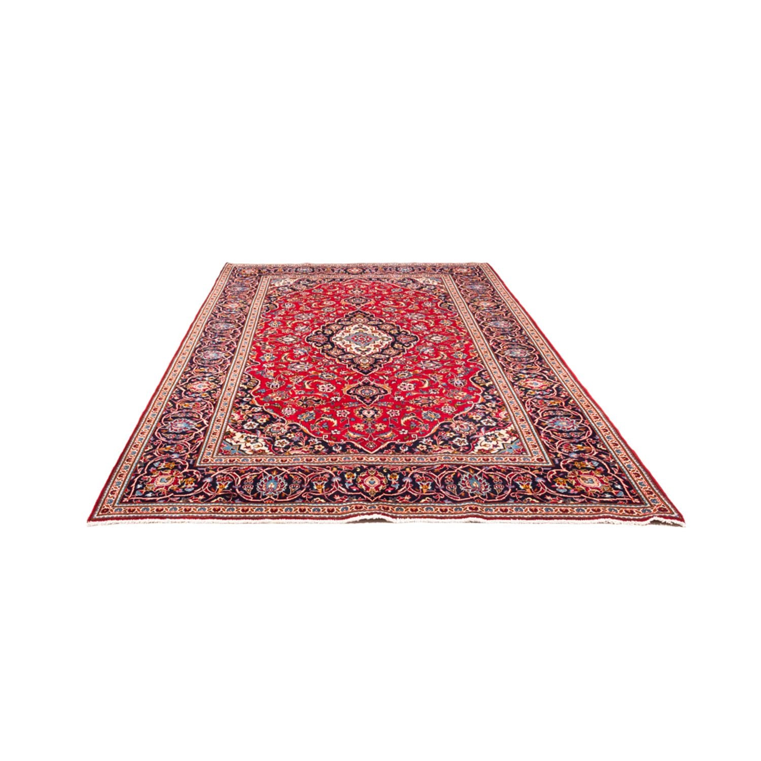 Tapis persan - Keshan - 297 x 200 cm - rouge
