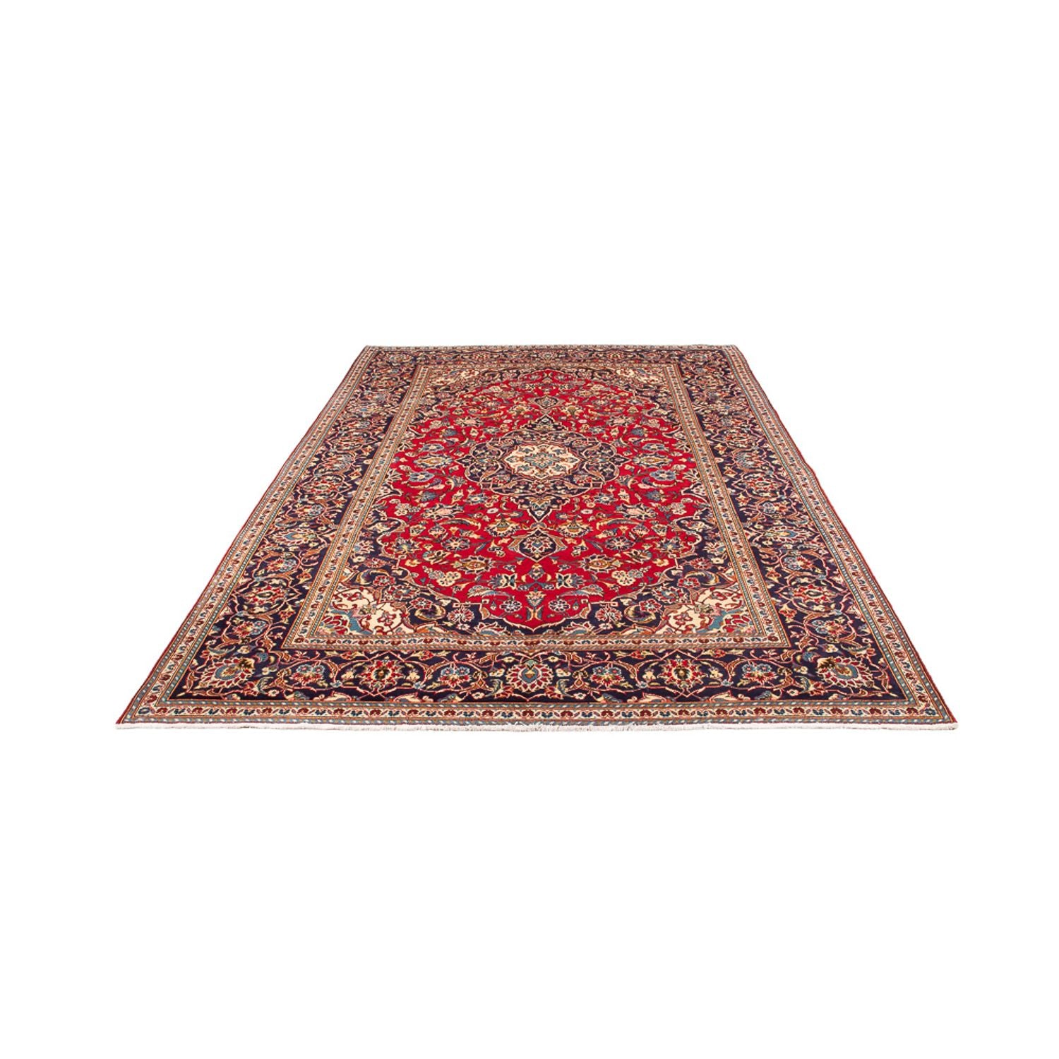 Tapis persan - Keshan - 310 x 192 cm - rouge