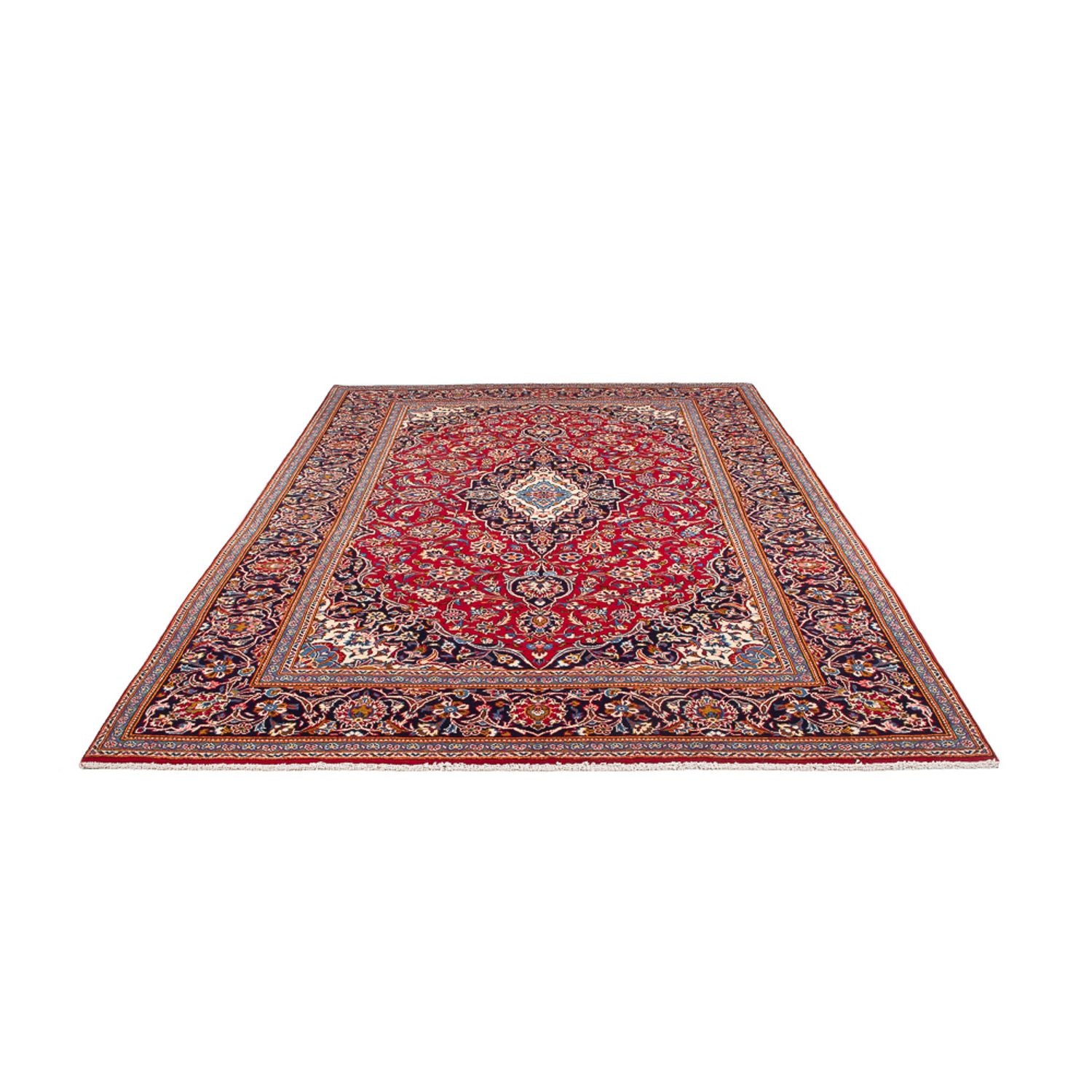 Tapis persan - Keshan - 304 x 196 cm - rouge