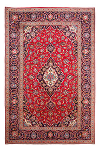 Tapis persan - Keshan - 310 x 193 cm - rouge