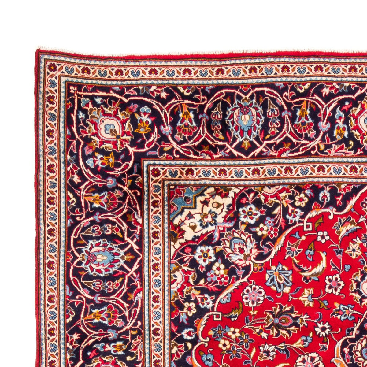 Tapis persan - Keshan - 310 x 193 cm - rouge