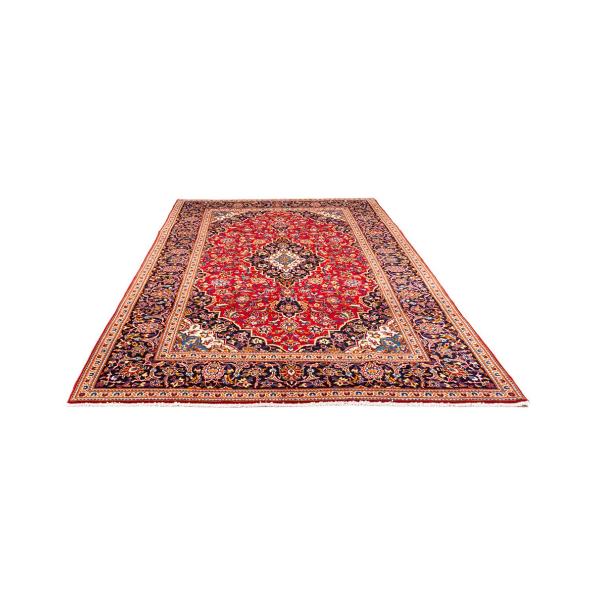 Tapis persan - Keshan - 310 x 193 cm - rouge