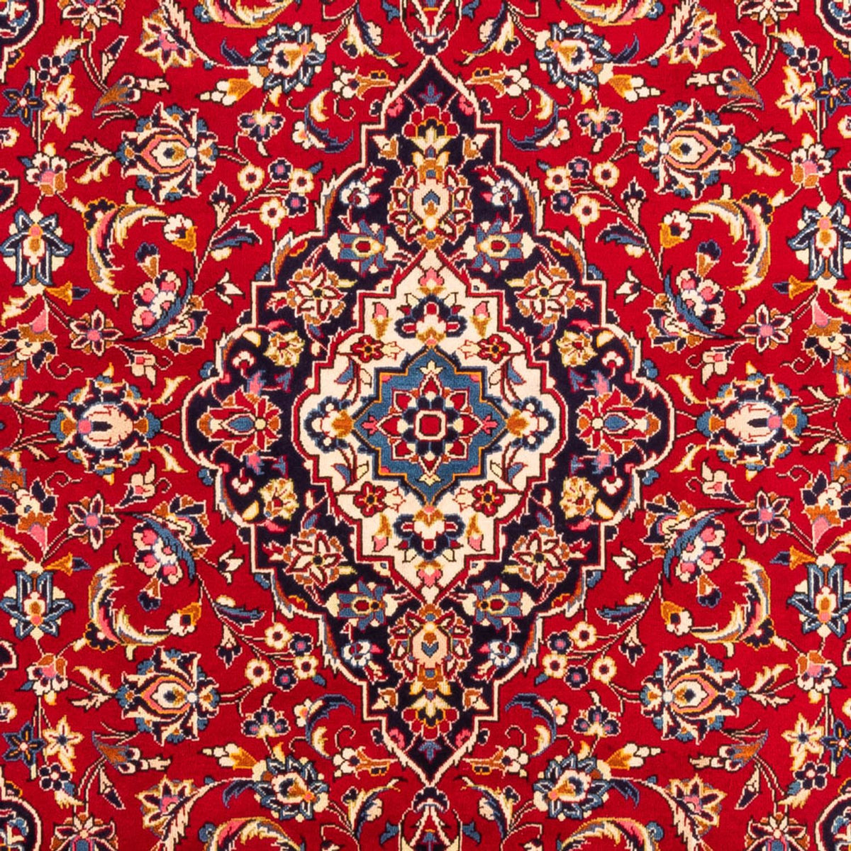 Tapis persan - Keshan - 302 x 198 cm - rouge