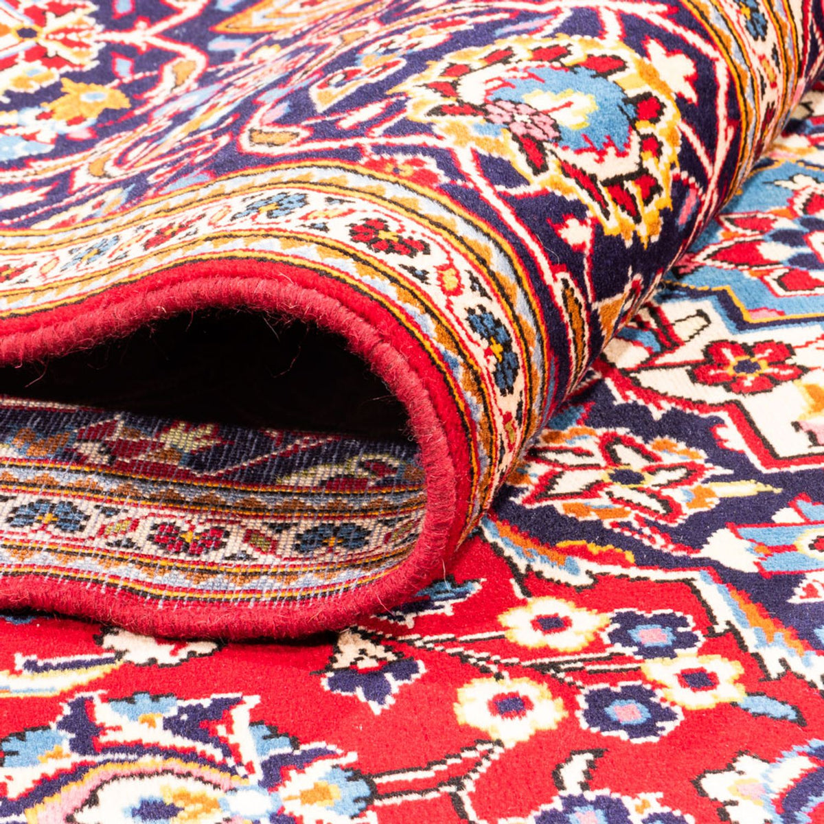 Tapis persan - Keshan - 302 x 198 cm - rouge