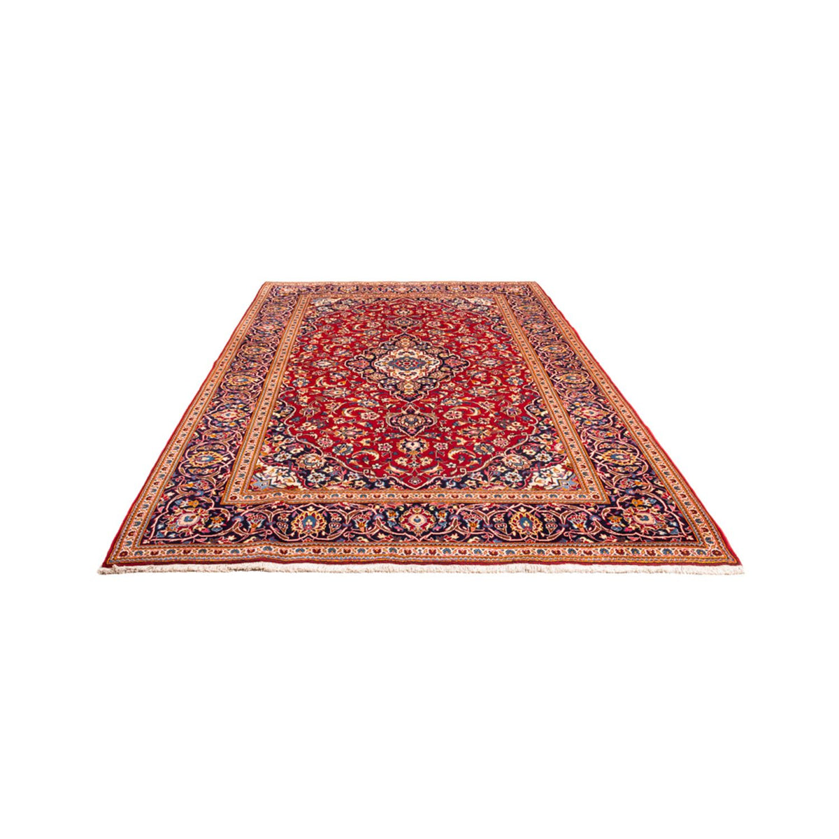 Tapis persan - Keshan - 302 x 198 cm - rouge