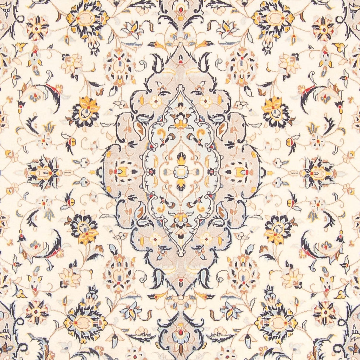 Tapis persan - Keshan - 300 x 200 cm - crème