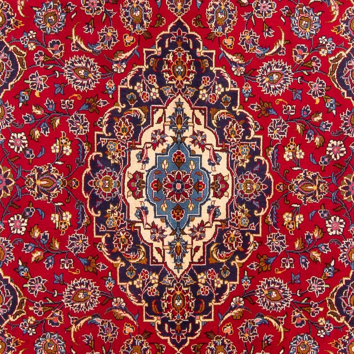 Tapis persan - Keshan - 306 x 196 cm - rouge
