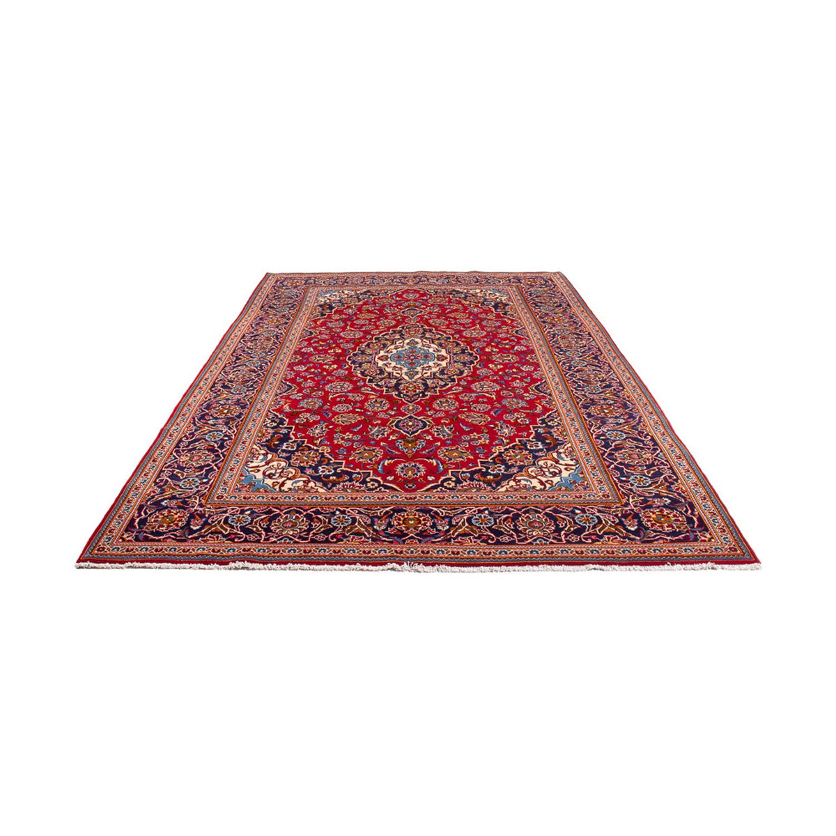 Tapis persan - Keshan - 306 x 196 cm - rouge