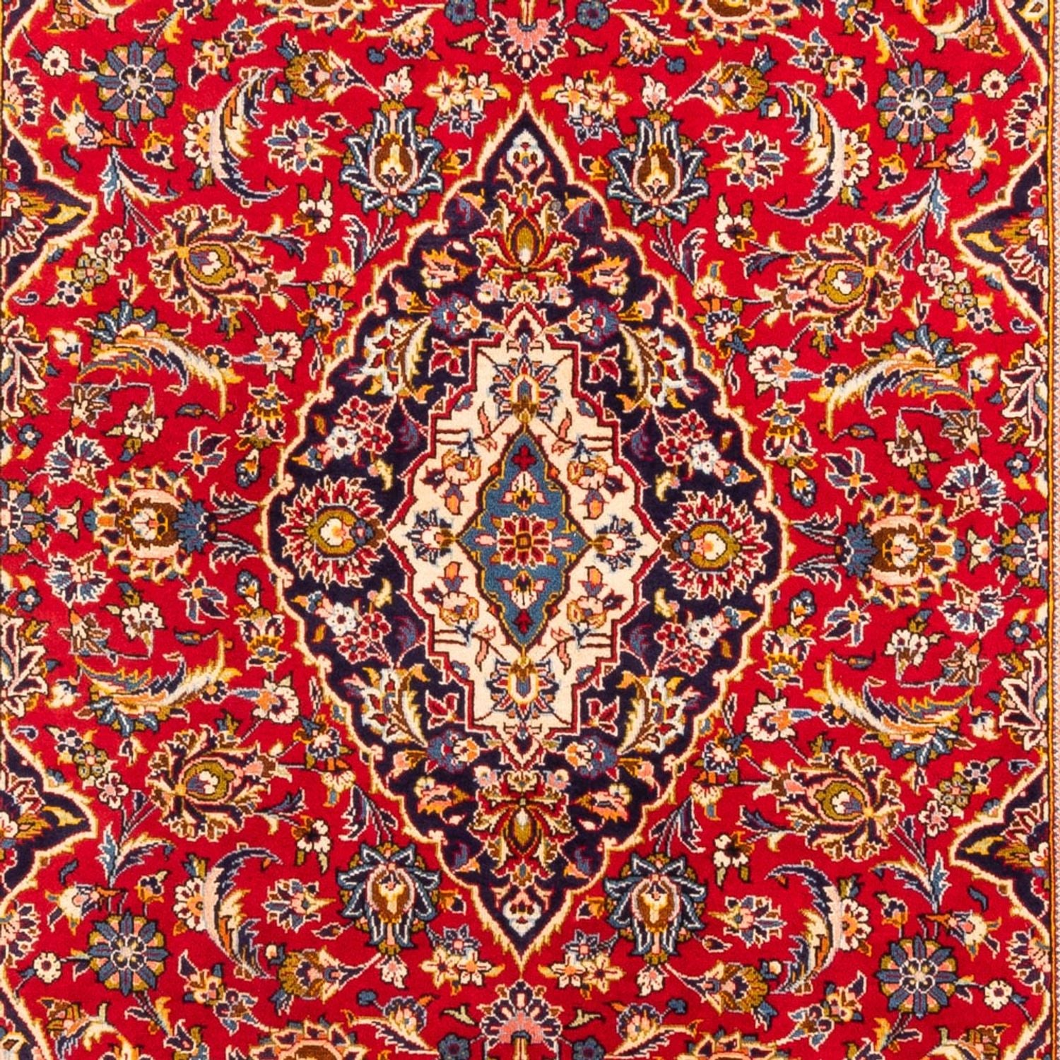 Tapis persan - Keshan - 303 x 200 cm - rouge