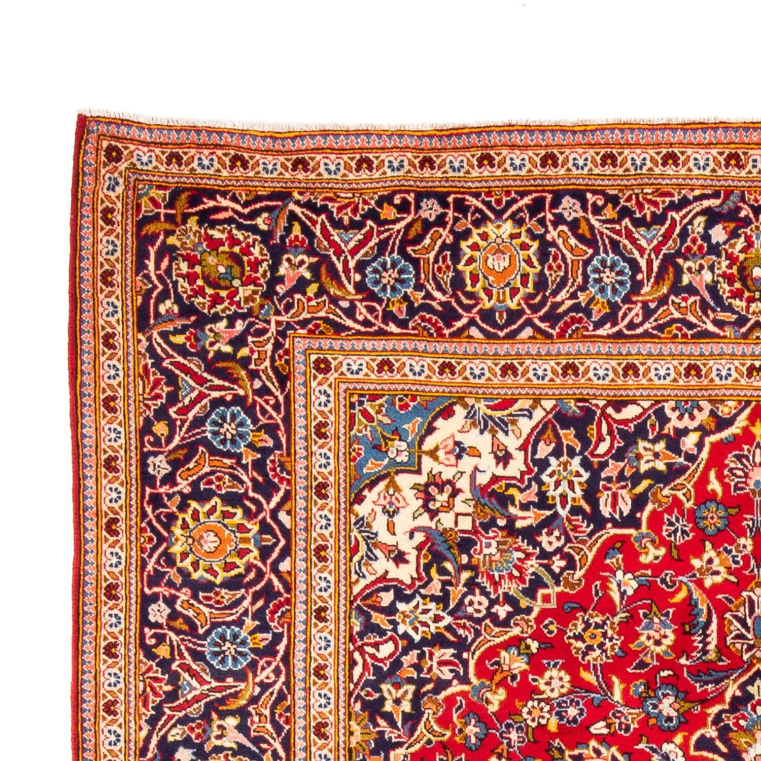 Tapis persan - Keshan - 303 x 200 cm - rouge