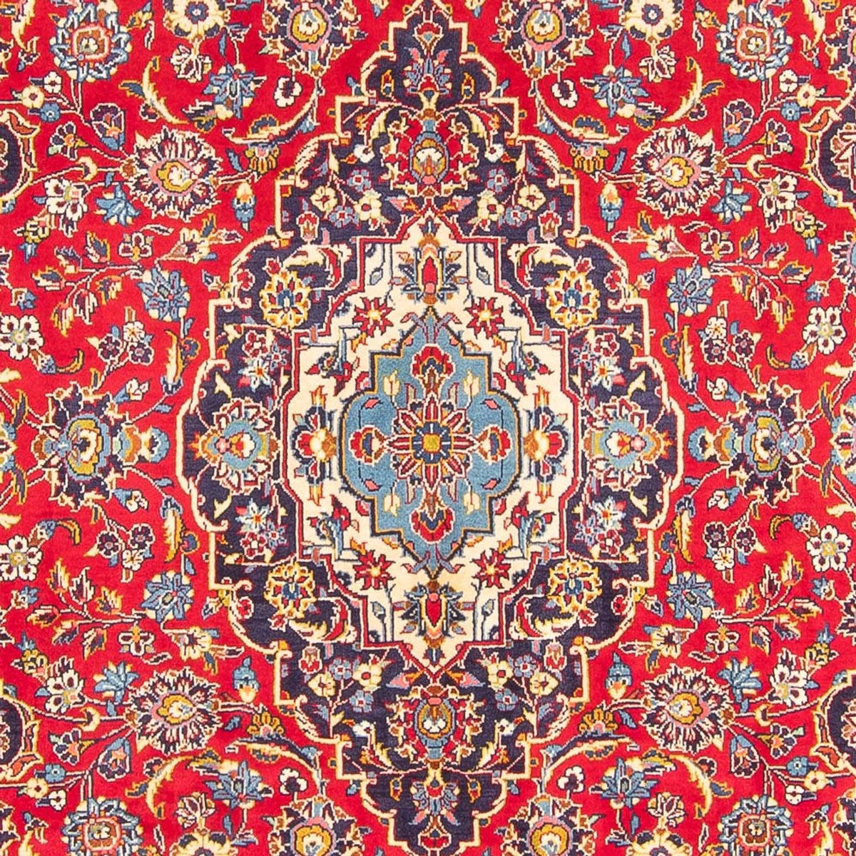 Tapis persan - Keshan - 298 x 204 cm - rouge