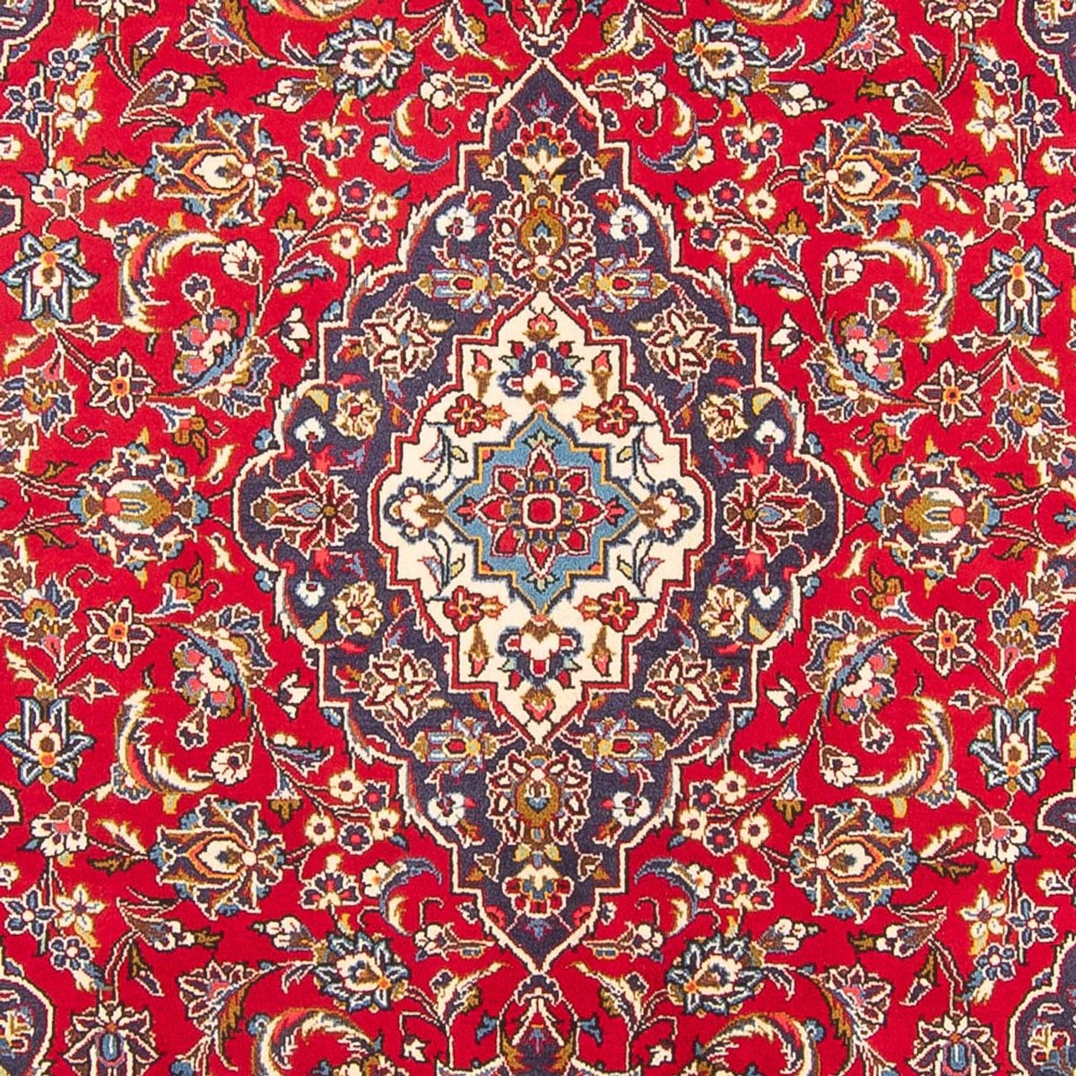 Tapis persan - Keshan - 307 x 198 cm - rouge