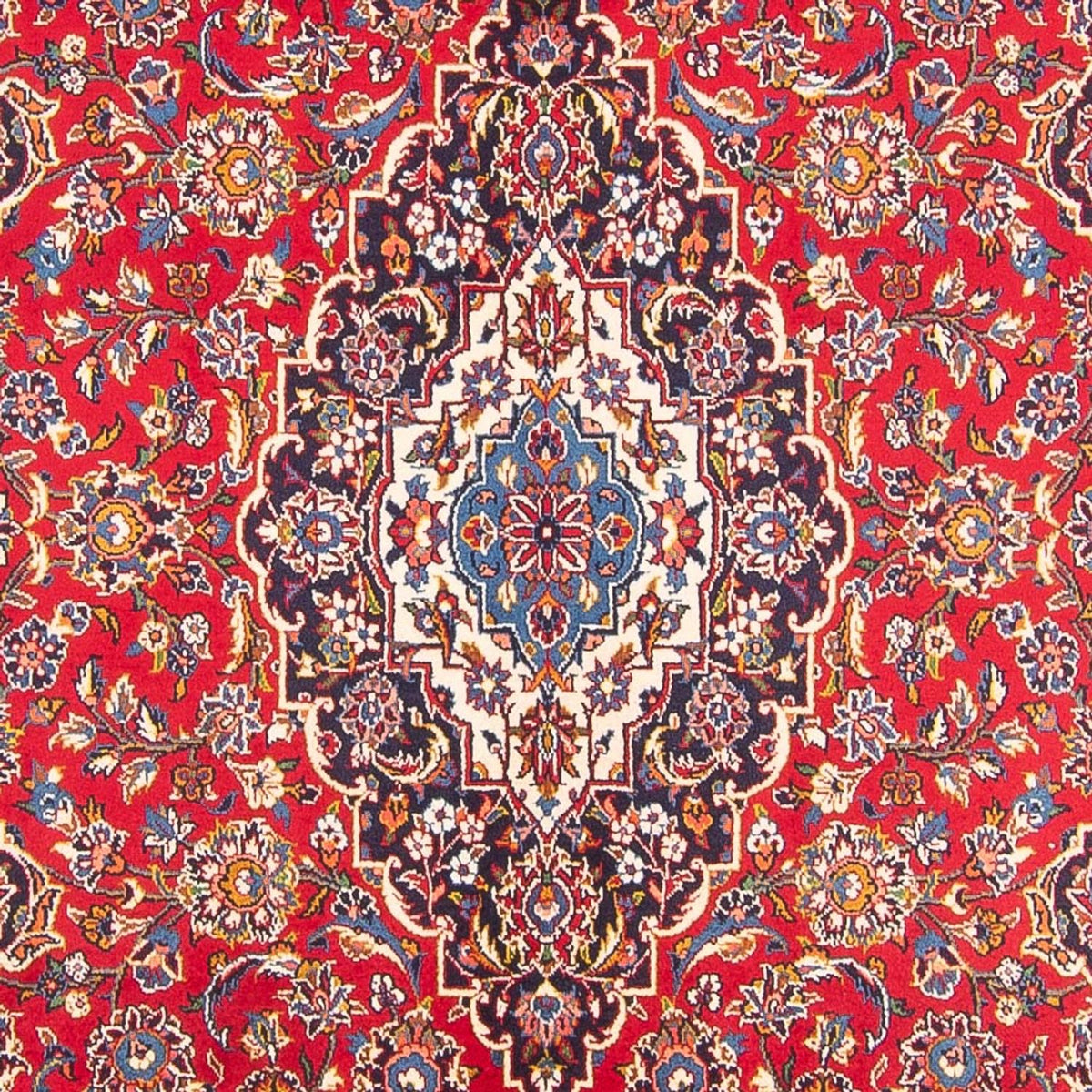 Tapis persan - Keshan - 300 x 203 cm - rouge