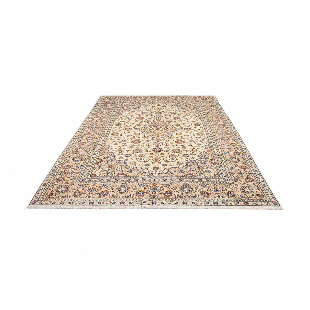 Tapis persan - Keshan - 310 x 197 cm - crème