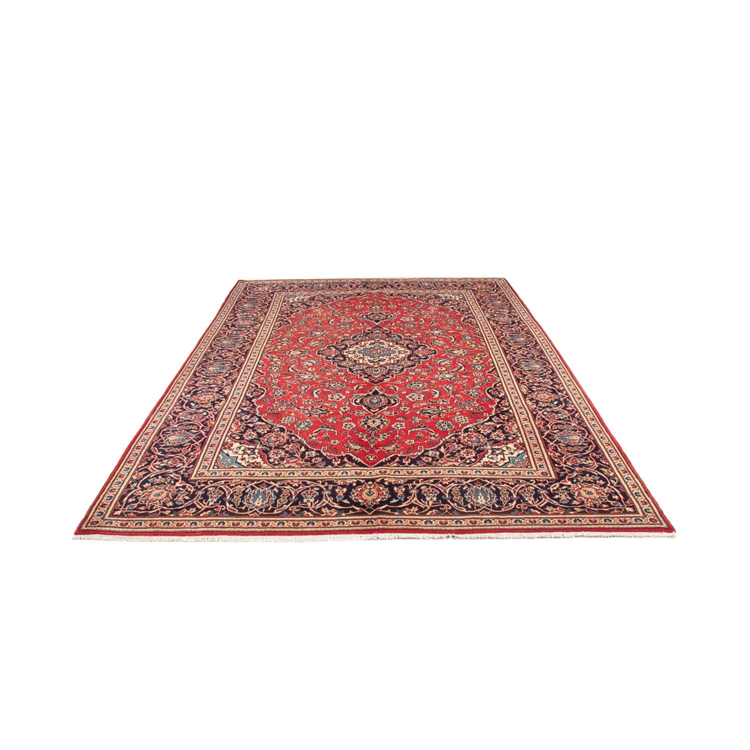 Tapis persan - Keshan - 309 x 198 cm - rouge